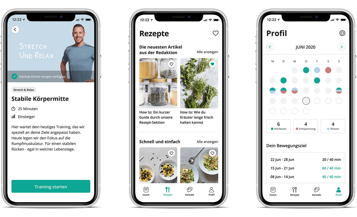 Evaluation der Senseble App Kennzahlen